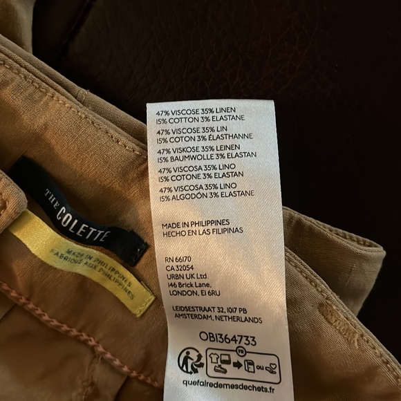 Anthropology Maeve Cropped Colette Pant - Picture 3 of 3